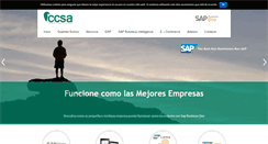 Desktop Screenshot of ccsaconsultoria.com